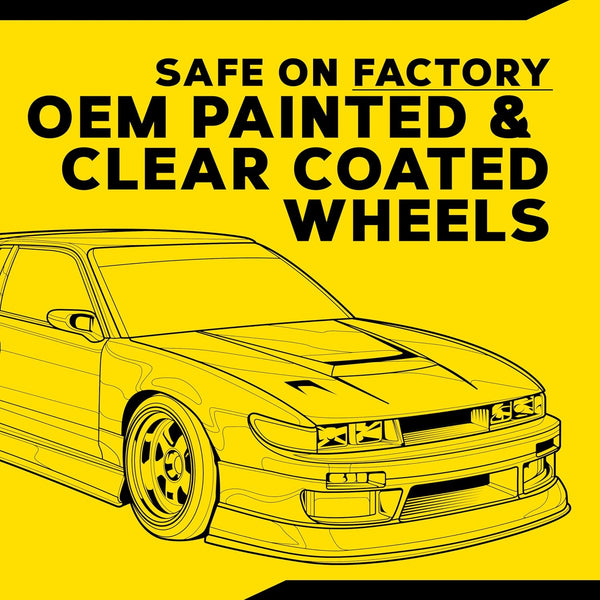 Meguiar's Hot Rims Wheel & Tire Cleaner, Powers Through Brake Dust & Grime – 24 Oz Spray Bottle