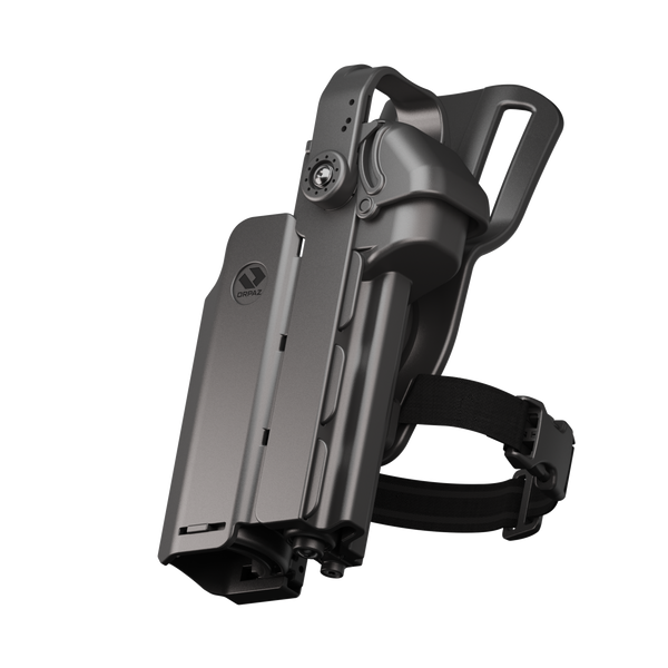 Orpaz T40 G45 Light-Bearing Holster – Left Handed OWB Tactical Holster, Level 2 & Level 3 Security, Compatible with Glock 45, Fits Most Pistol Lights, Optics-Ready, Adjustable T40 Pro Large Low-Ride Pro