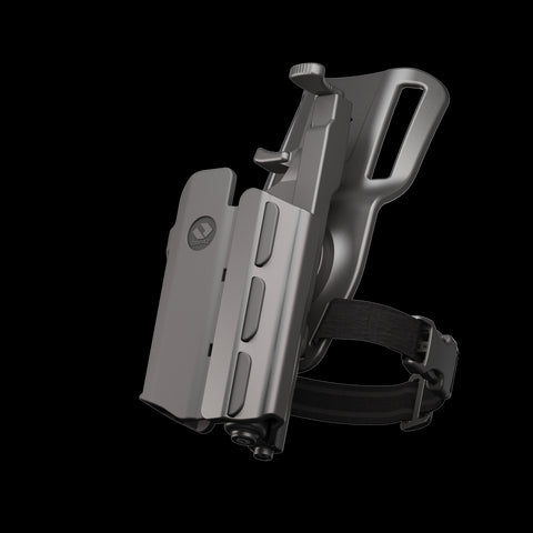 Orpaz T40 Light-Bearing Holster – Left Handed Universal OWB Tactical Holster, Level 2 & Level 3 Security, Compatible w/Most Pistol Lights, Optics-Ready, Adjustable, Fits Most Pistols Low-Ride Pro Medium