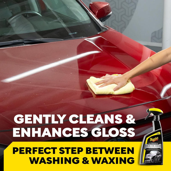 Meguiar's Ultimate Quik Detailer, High-Gloss Spray Removes Dust & Smudges, Enhances Shine, 24 oz