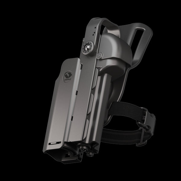 Orpaz T40 Light-Bearing Holster – Left Handed Universal OWB Tactical Holster, Level 2 & Level 3 Security, Compatible w/Most Pistol Lights, Optics-Ready, Adjustable, Fits Most Pistols Low-Ride Pro - Pro Magnetic Large