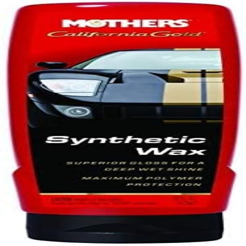 Mothers California Gold Synthetic Wax Liquid, High-Gloss Car Wax, 16 fl. oz., 2 Packs