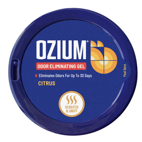 Ozium 4.5 oz. Odor Eliminating GEL, Citrus