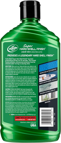 Turtle Wax Super Hard Shell Liquid Car Wax - 16 oz. (T-123R)