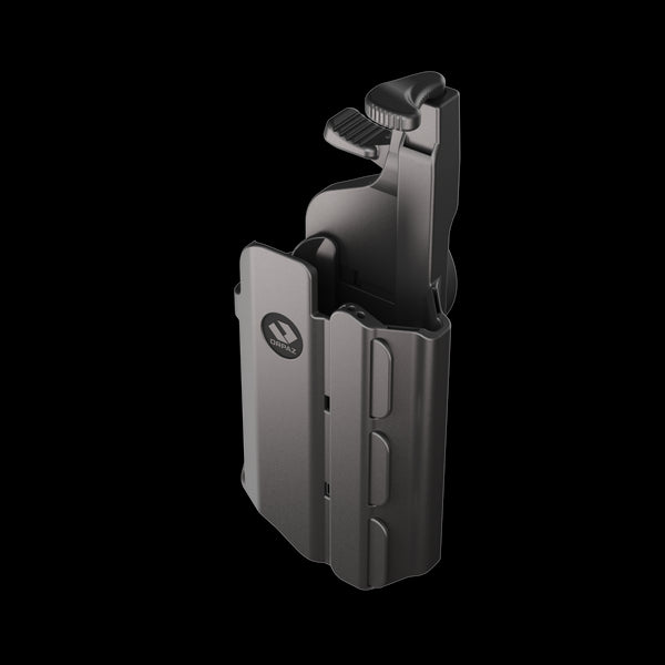 Orpaz Light Bearing Holster Compatible with S&W M&P 40 Holster with Light/Laser/Sight/Optics (Medium Pistol Lights, Paddle Attachment)