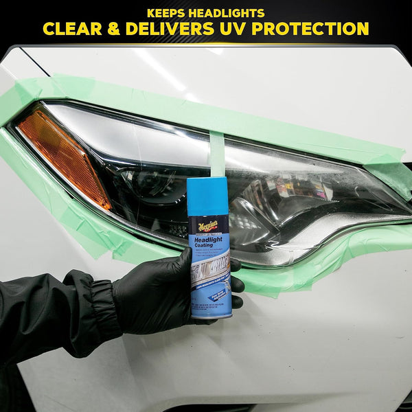 Meguiar's Keep Clear Headlight Coating, 4 oz, Easy Spray-On Formula with UV Protection to Maintain Like-New Clarity