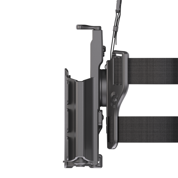 Orpaz G19 Light Bearing Holster Compatible with Glock 19 Holster with Light/Laser/Sight/Optics (Large Pistol Lights, Drop-Leg Attachment)