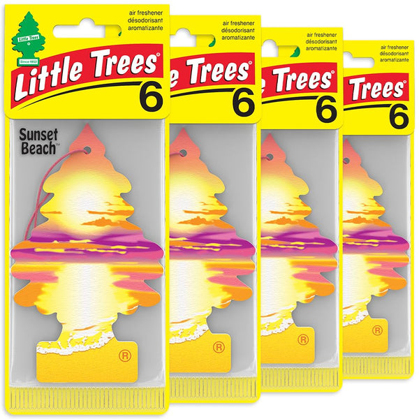 Little Trees Car Air Freshener 24-Pack (Sunset Beach)