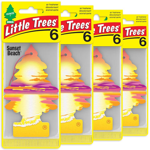 Little Trees Car Air Freshener 24-Pack (Sunset Beach)