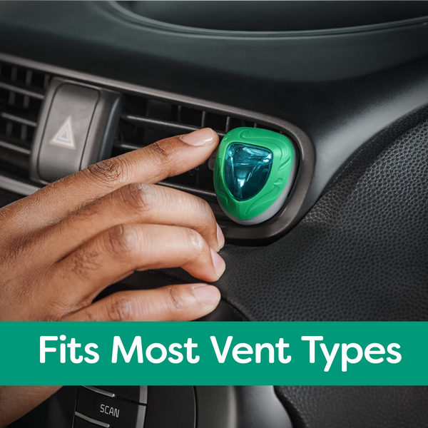 Refresh Your Car! Vent-Mount Diffuser Oil Air Freshener, Long-Lasting Auto Fragrance with Adjustable Intensity, 4 Packs