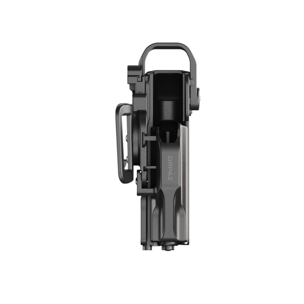 ORPAZ T41 PRO Universal Adjustable Holster, Level 3 Security, Hood Guard & Magnetic Retention, Optics Ready OWB Polymer Duty Holster, Made in Israel Belt Loop