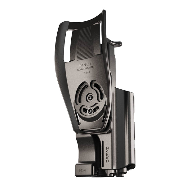 Orpaz T40 G17 Holster with Light Left Handed Compatible with Glock 17 Holster with Light, Large Pistol Lights, Low-Ride Attachment