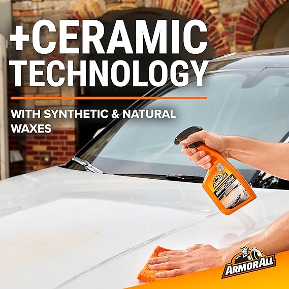 Armor All Extreme Shield Protect & Shine Ceramic Wax Spray, 16 Fl Oz