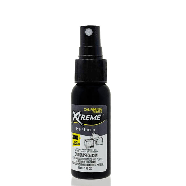 California Scents Xtreme 1 oz. Spray Air Freshener, Ice, 4 Packs