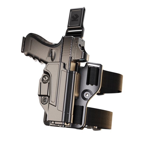 Orpaz Sig P320 Holster, Optics Compatible Level I OWB Holster, Drop-Leg Holster
