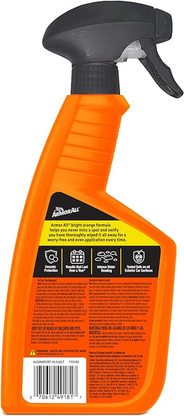 Armor All Extreme Shield Protect & Shine Ceramic Wax Spray, 16 Fl Oz
