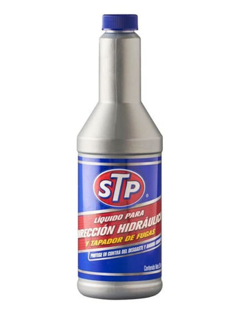 STP Power Steering Fluid and Stop Leak, 354ml Spanish Label