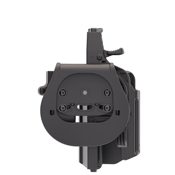 Orpaz G45 Light Bearing Holster Compatible with Glock 45 Holster with Light/Laser/Sight/Optics (Medium Pistol Lights, Paddle & Glock 45 Magazine Holder)