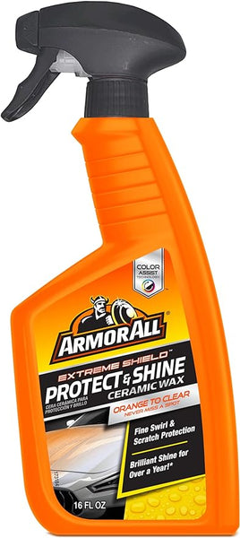 Armor All Extreme Shield Protect & Shine Ceramic Wax Spray, 16 Fl Oz