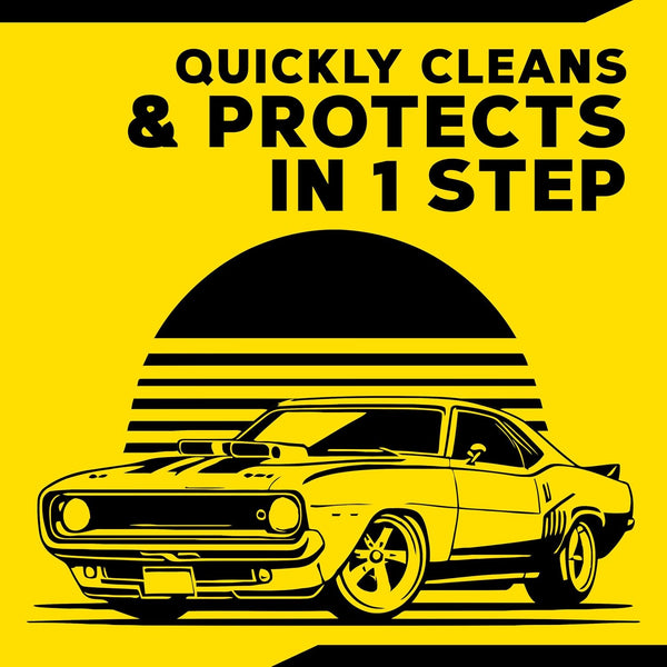 Meguiar's Paint, Dash & Glass Detailer, All-in-One Cleaner & Protectant for Paint, Plastic & Glass, Hydrophobic Formula, 24 Oz Spray