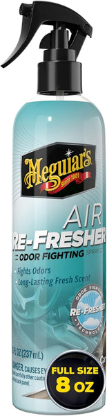 Meguiar's Air Re-Fresher Odor Fighting Spray, Long-Lasting New Car Scent, 8 Oz