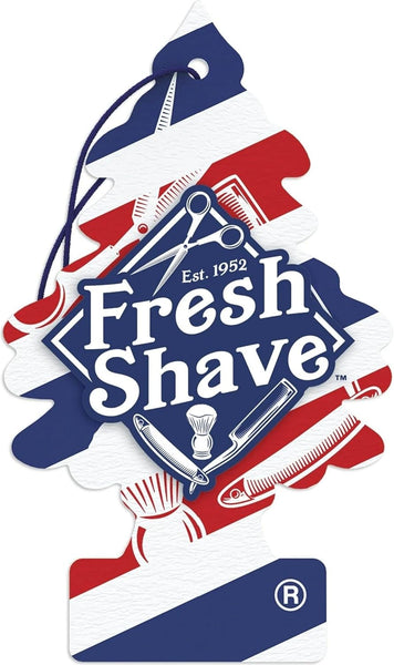 Little Trees Car Air Freshener 2-PACK (Fresh Shave)