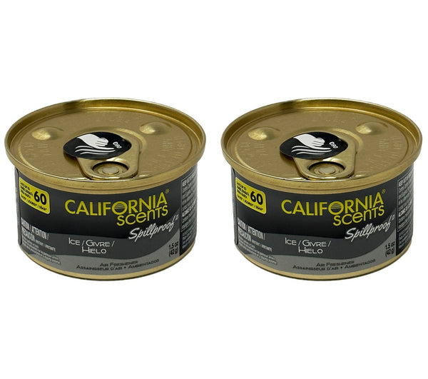 California Scents Spillproof Can, Ice, 2 Packs