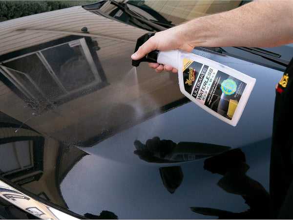 Meguiar's G3626 Ultimate Waterless Wash & Wax, Ready to Use and No Scratch Formula, 26 oz