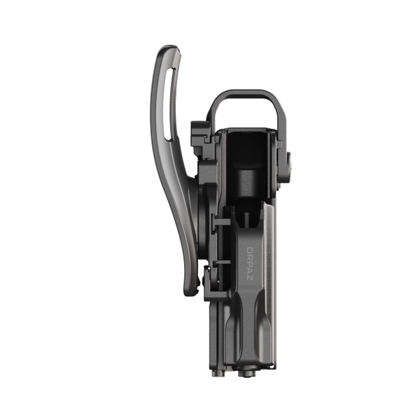 ORPAZ T41 PRO Universal Adjustable Holster, Level 3 Security, Hood Guard & Magnetic Retention, Optics Ready OWB Polymer Duty Holster, Made in Israel Low Ride