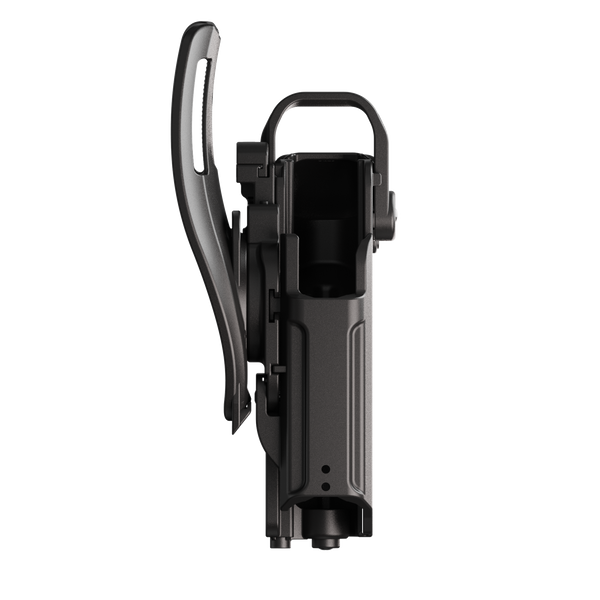 Orpaz T40 Pro G45 Duty Holster with Medium Light Holster Compatible with Glock 45 Pistol Holder with Laser Mounted Light and Optics with Low Ride