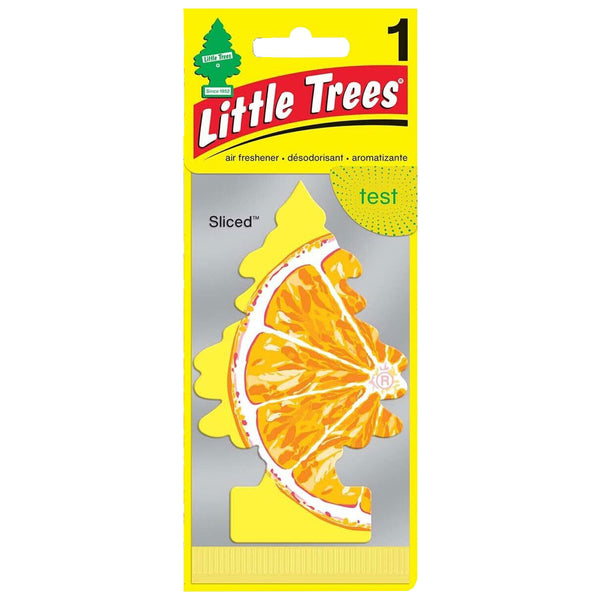 Little Trees Car Air Freshener Hanging Paper Tree for Home/Car, Sliced