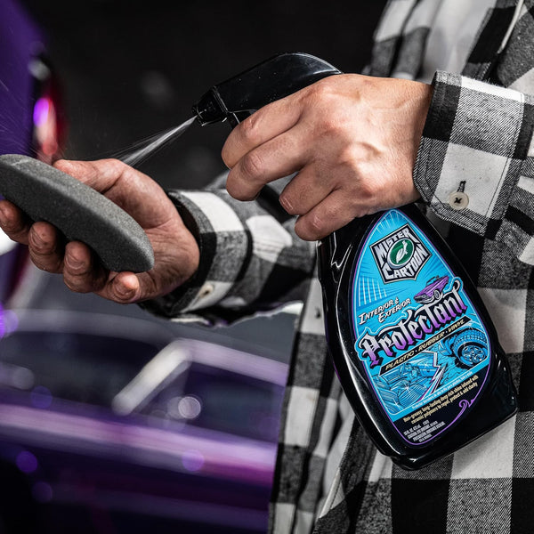 Turtle Wax X Mister Cartoon Interior and Exterior Protectant, Fast Drying Formula, for Dashboards, Tires, Trim, Plastics, Rubber and More, UV Protection, Great for Cars, Trucks and RV's, 16 oz.