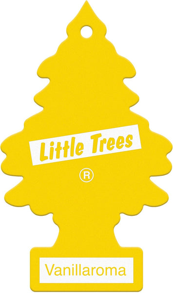 Little Trees Hanging Car Air Freshener, Vanillaroma, 2-Pack