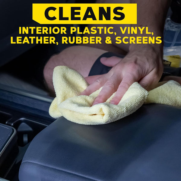 Meguiar's Paint, Dash & Glass Detailer, All-in-One Cleaner & Protectant for Paint, Plastic & Glass, Hydrophobic Formula, 24 Oz Spray