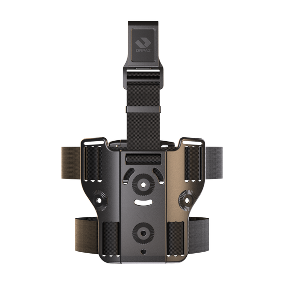 Orpaz G30 Light Bearing Holster Compatible with Glock 30 Holster with Light/Laser/Sight/Optics, Large Pistol Lights, Drop-Leg Attachment