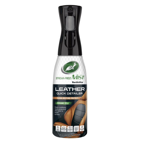 Turtle Wax Leather Detailer Streak Free Mist, 20 oz