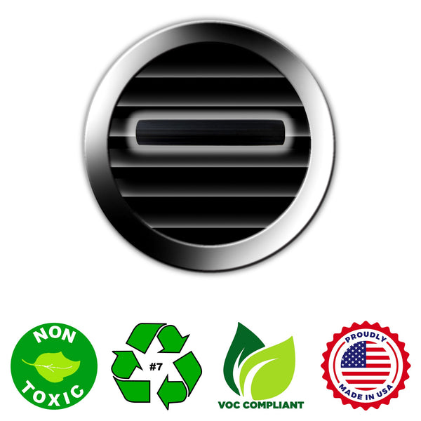 UltraScent Car Vent Clips Air Freshener Stealth Stix Car Vent Clips that Slip on Vent Blade, 1-Pack/4-Stix (Spring Blossoms)