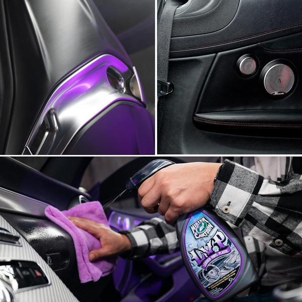 Turtle Wax X Mister Cartoon LVP- Leather, Vinyl, Plastic Cleaner and Protectant, 1-Step Solution Cleans, Protects and Conditions, UV Protection, for Cars, Trucks, RV's and Motorcycles, 16 oz.