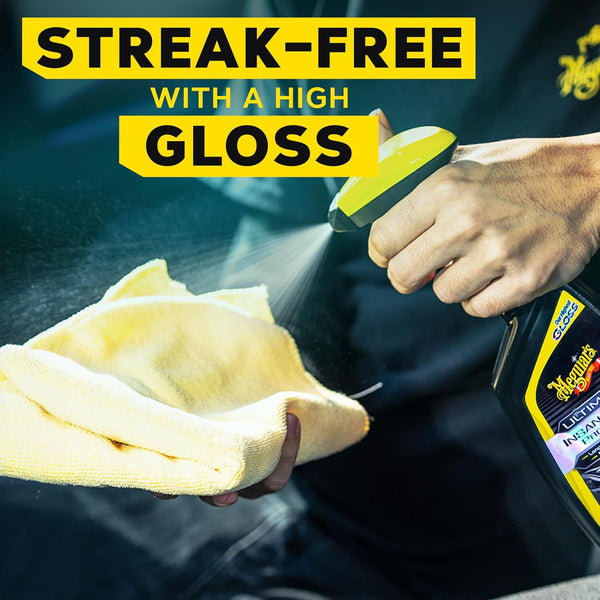 Meguiar's Ultimate Insane Shine Protectant, High-Gloss Interior & Exterior Spray, 16 oz