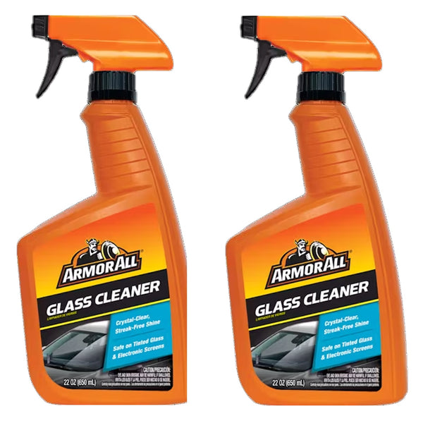 Armor All Auto Glass Cleaner 1.37 pt (22 fl oz) Trigger Spray, 2 Packs