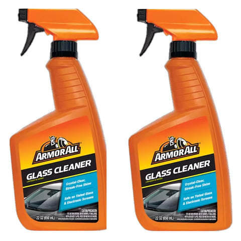 Armor All Auto Glass Cleaner 1.37 pt (22 fl oz) Trigger Spray, 2 Packs