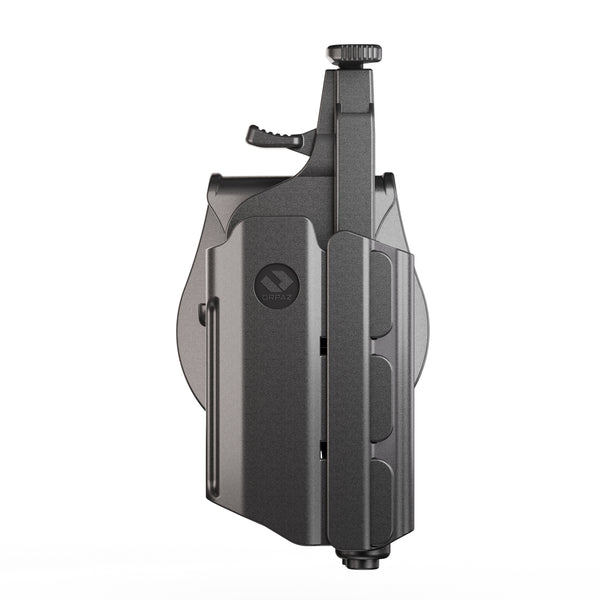 Orpaz Light Bearing Holster Compatible with Springfield XD Holster with Light/Laser/Sight/Optics (Medium Pistol Lights, Belt Attachment)