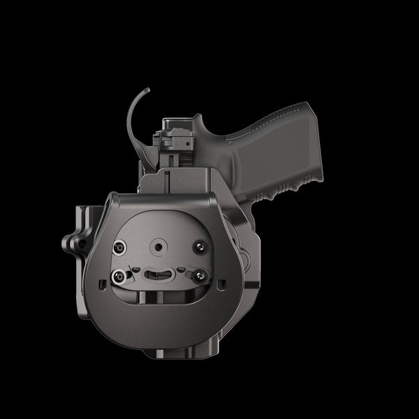 Orpaz Sigma G34 Duty Holster – Compatible with Glock 34 Holster - OWB Tactical Holster with Level 3 or Level 2, Thumb Release, Optics-Ready, with Paddle GEN2 Attachment