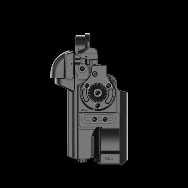 Orpaz T40 Light-Bearing Holster – Left Handed Universal OWB Tactical Holster, Level 2 & Level 3 Security, Compatible w/Most Pistol Lights, Optics-Ready, Adjustable, Fits Most Pistols Molle Pro - Pro Magnetic Large