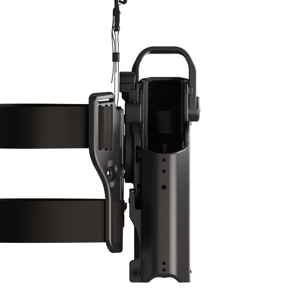 Orpaz T40 Pro G17 Duty Holster with Large Light Holster Compatible with Glock 17 Pistol Holder with Laser Mounted Light and Optics with Drop Leg