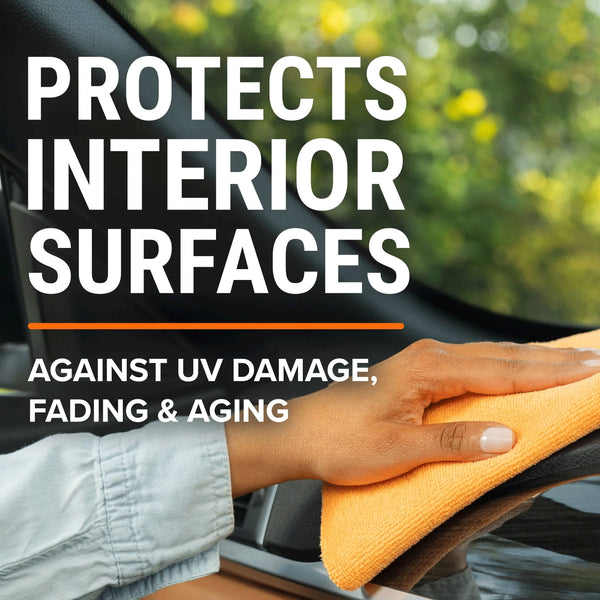 Ultra Shine Protectant Spray by Armor All, Car Interior Cleaner Spray with UV Protection Against Cracking and Fading, 16 Fl Oz, 6 Packs