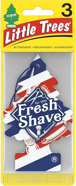 Little Trees Car Air Freshener 3-PACK (Fresh Shave)