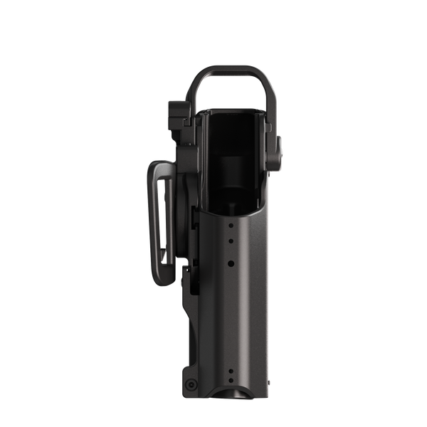 Orpaz T40 Pro G17 Duty Holster with Large Light Holster Compatible with Glock 17 Pistol Holder with Laser Mounted Light and Optics with Belt Loop