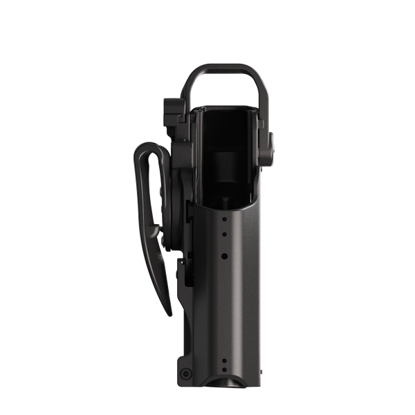 Orpaz T40 Pro G19 Duty Holster with Large Light Holster Compatible with Glock 19 Pistol Holder with Laser Mounted Light and Optics with Paddle