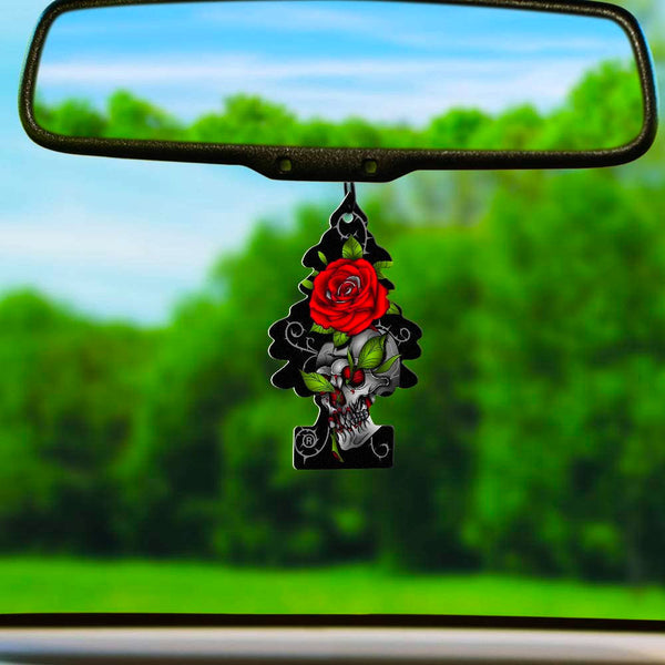 Little Trees Car Air Freshener, Rose Thorn, 6 Pack
